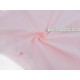 Déstock 1.38m tissu popeline coton lavé doux rose clair largeur 160cm 