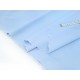 Déstock 2.1m tissu popeline de coton soyeux doux bleu clair largeur 154cm 