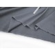Destock 2.1m tissu coton et lyocell lavé extra doux fluide gris largeur 145cm