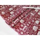 Destock 2m tissu lin coton velouté doux motif paysage largeur 150cm