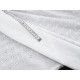Destock 2.5m tissu broderie anglaise coton blanc largeur 150cm 
