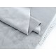 Destock 1.15m tissu imperméable fourré bi-extensible chaud gris largeur 126m 