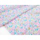 Tissu liberty tana lawn betsy rose turqupise 1.05m