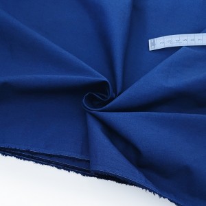 Déstock 2.2m tissu coton fin souple bleu largeur 145cm 