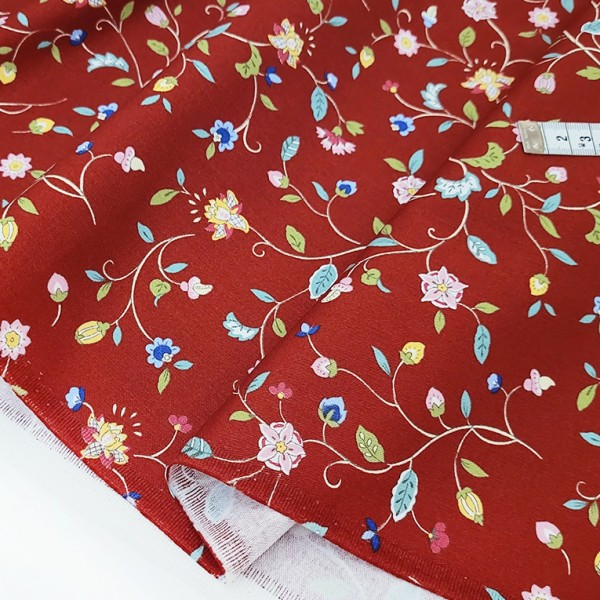 Destock transfert textile thermocollant applique fleuri taille 24x21.5cm -  Alice Boulay - Boutique de tissus et mercerie