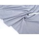 Destock 2.2m  jersey modal soyeux doux maille spécial polo gris mauve largeur 170cm 