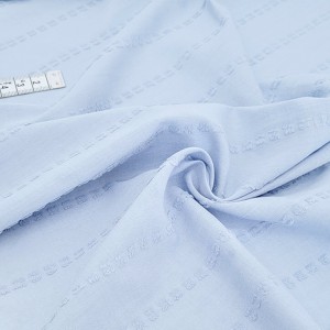 Destock 1.9m tissu plumetis coton lavé extra doux bleu largeur 150cm 