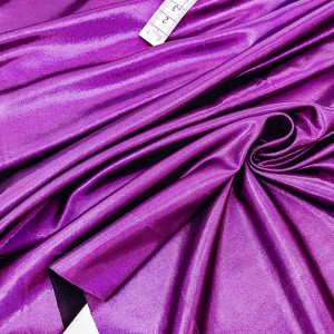 Destock 2.2m tissu jersey lycra aubergine brillant soyeux fluide largeur 146cm