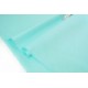 Destock 1m tissu popeline coton épais extensible vert glacier largeur 137cm