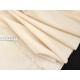 Destock 2m tissu coton gaufré fin extra doux sable largeur 150cm 