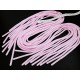 Destock 10 cordons de serrage avec extrémités de cordon en plastique rose longueur 120cm