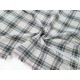 Déstock 1.1m tissu tartan lin lyocell carreaux tissé teint extra doux largeur 153cm 