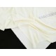 Destock 1.3 m tissu jersey viscose soyeux extra-doux vanille grande largeur 190cm 
