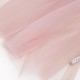 Déstock 2m tissu tulle extra fin semi rigide vieux rose largeur 170cm