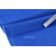 Destock 0.5m tissu velours milleraies épais extensible coton doux bleu largeur 140cm 