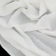 Destock 2.7m tissu crépon lin et coton doux écru largeur 150cm