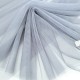 Destock 3m tissu tulle extra fin doux gris largeur 165cm