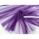 Destock 2m tissu tulle souple aubergine largeur 160cm