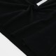 Destock 2m tissu polaire doudou velours pyjama noir largeur 180cm 