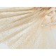 Déstock 2.3m tissu tulle pailleté sable doré dégradé largeur 160cm