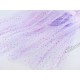 Déstock 2.6m tissu tulle souple mauve imprimé pois largeur 150cm