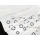 Destock 2.2m tissu broderie anglaise coton doux écru largeur 149cm 