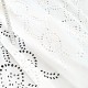 Destock 1.3m tissu broderie anglaise coton doux écru largeur 168cm 