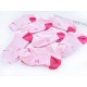 Destock lot 7 paires de chaussettes rose taille 31/34