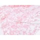 Destock 1.3m tissu dentelle broderie tulle brodé haute couture rose largeur 145cm