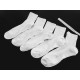 Destock lot 5 paires de chaussettes blanche taille 39/43