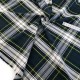 Déstock 1.7m tissu coton tartan écossais soyeux carreaux tissés largeur 146cm 