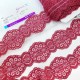 Déstock 52m dentelle élastique japonaise lingerie douce fluide vieux rose largeur 6cm