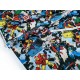 Destock 1.85m tissu américain les super héros marvel largeur 112 cm