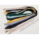 Destock 7 fermetures glissière zip séparable multicolore longueur 55-75cm