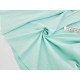 Destock 1.38m tissu jersey coton simple face fin vert glacier largeur 160cm