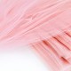 Déstock 3.45m tissu tulle extra fin semi rigide rose largeur 160cm