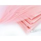 Déstock 3m tissu tulle extra fin semi rigide rose largeur 160cm