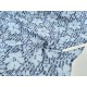 Déstock 3.15m tissu voile de polyester extra doux imprimé fleuri largeur 150cm 