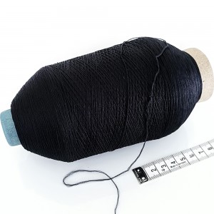 Destock cône de fil mousse épais COATS 10000m surjeteuse machine à coudre noir