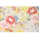 Tissu japonais fleuri fluide de lumineux