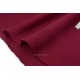 Tissu gabardine coton lourd extensible couleur bordeaux x 50cm 