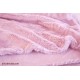 Tissu velours doudou / peluche rose pâle