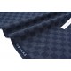 Tissu japonais SEVENBERRY traditionnel ton sur ton gris x50cm 