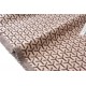 Tissu velours de laine doux fluide motif graphique coupon 150cm x148cm
