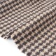 Tissu velours de laine doux fluide motif graphique coupon 150cm x150cm