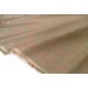 Tissu coton prince de galles marron x 50cm