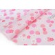 Tissu Japonais coton dobby traditionnel fleuri de cerisier fond rose x 50cm